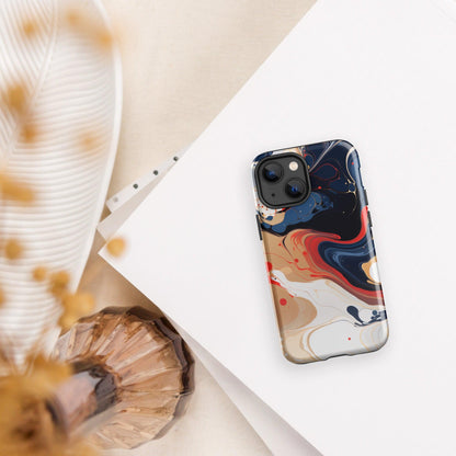 Hardcase iPhone® Handyhülle "Color Swirl" - Artexio