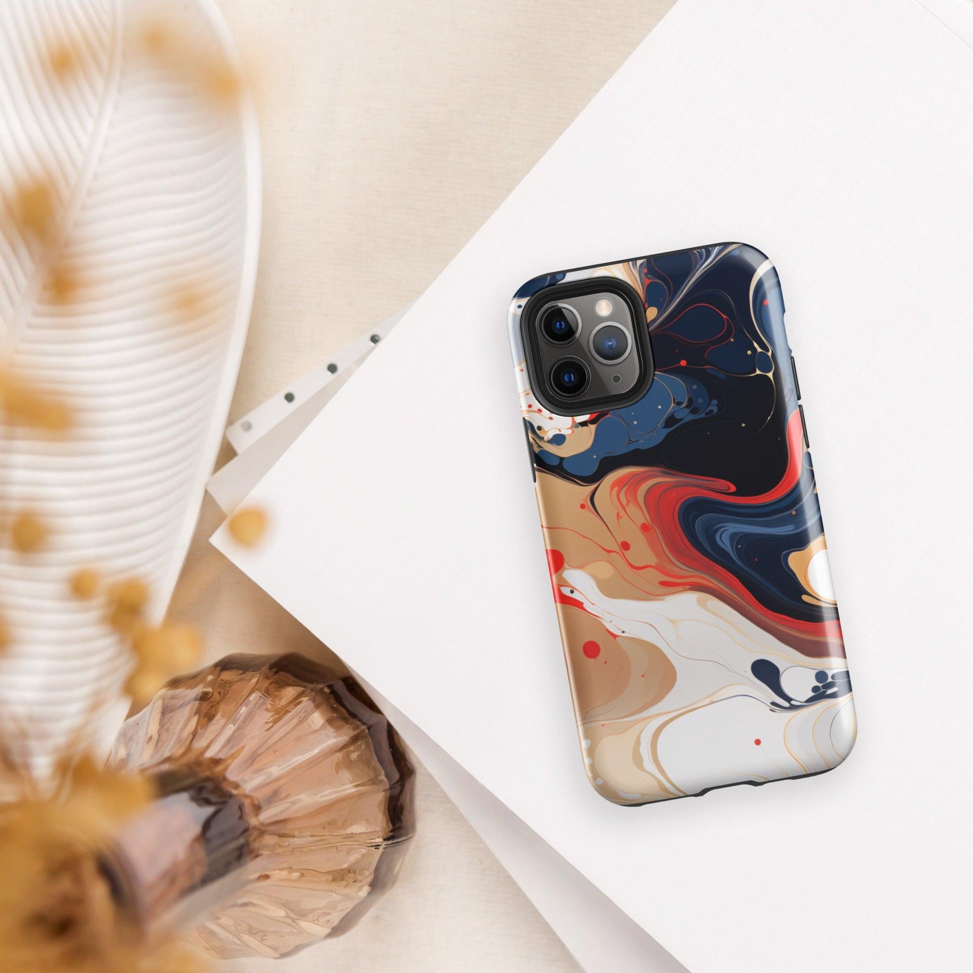 Hardcase iPhone® Handyhülle "Color Swirl" - Artexio