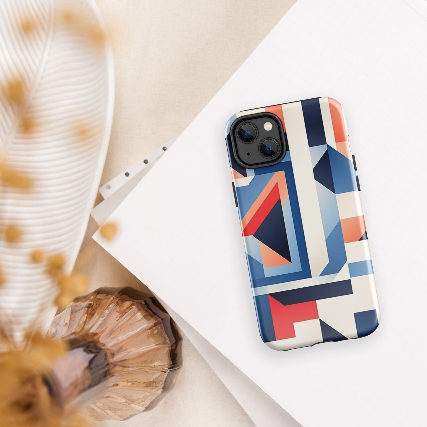 Hardcase iPhone® Handyhülle "Geometric Pulse" - Artexio