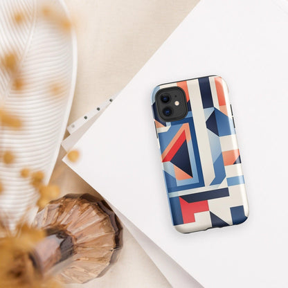 Hardcase iPhone® Handyhülle "Geometric Pulse" - Artexio