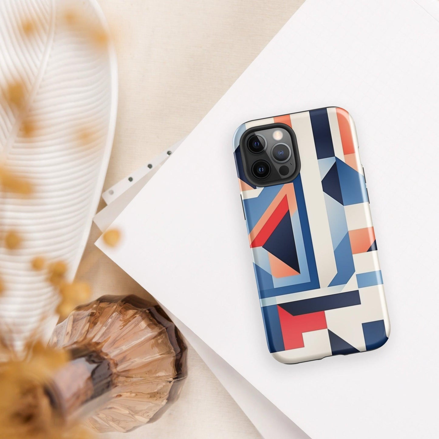 Hardcase iPhone® Handyhülle "Geometric Pulse" - Artexio