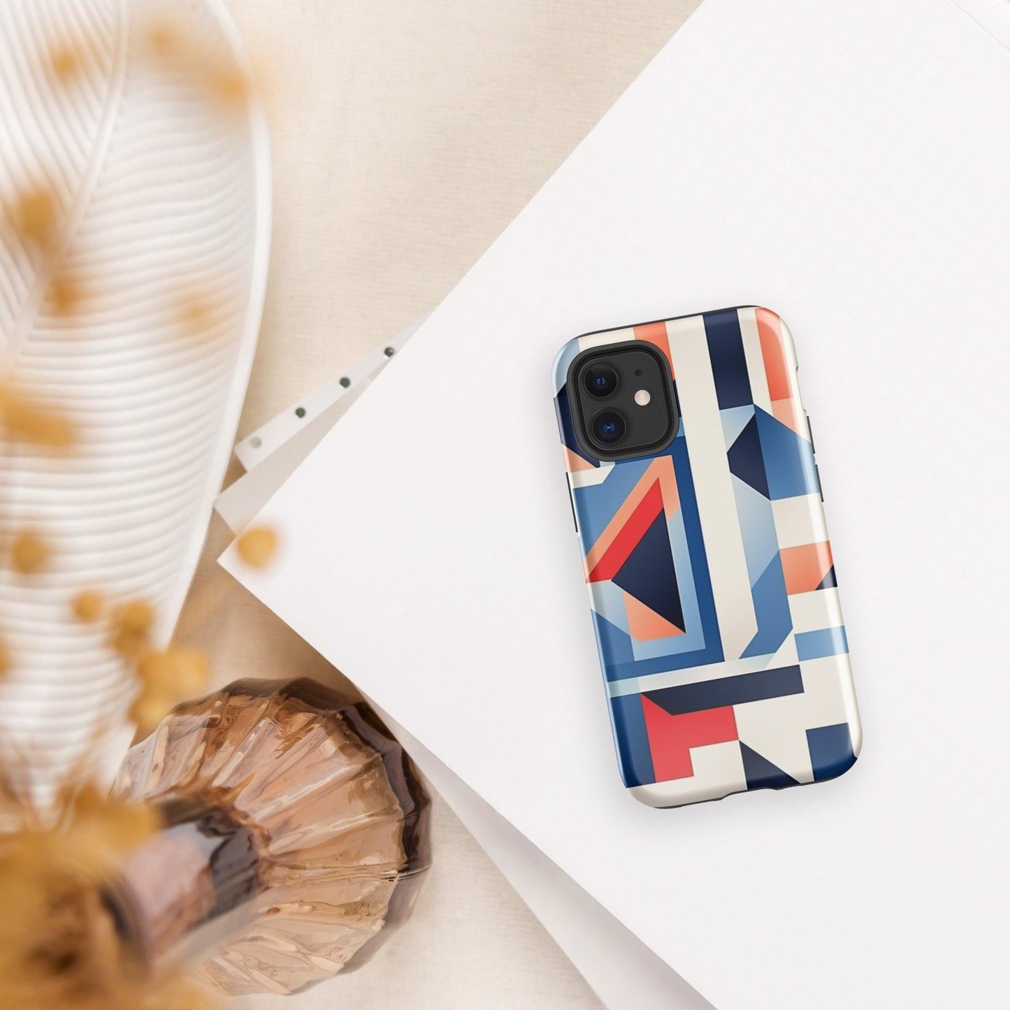 Hardcase iPhone® Handyhülle "Geometric Pulse" - Artexio