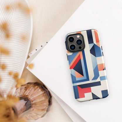 Hardcase iPhone® Handyhülle "Geometric Pulse" - Artexio