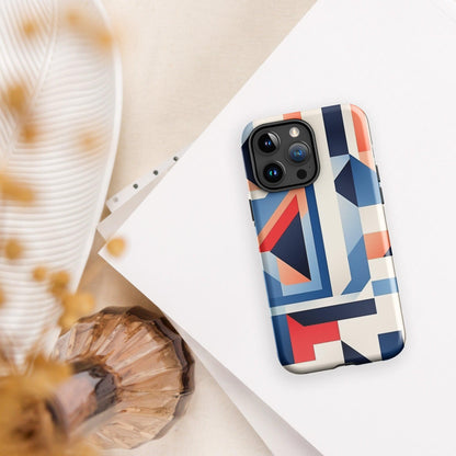 Hardcase iPhone® Handyhülle "Geometric Pulse" - Artexio