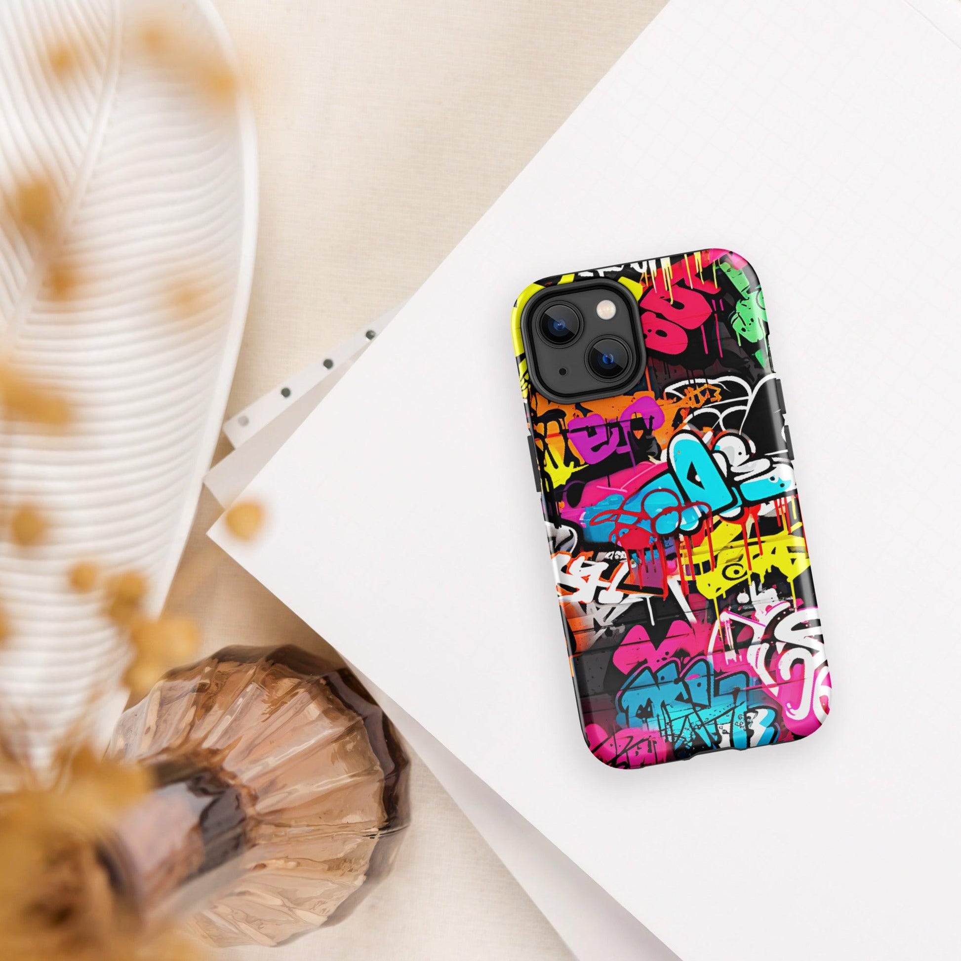 Hardcase iPhone® Handyhülle "Graffiti" - Artexio