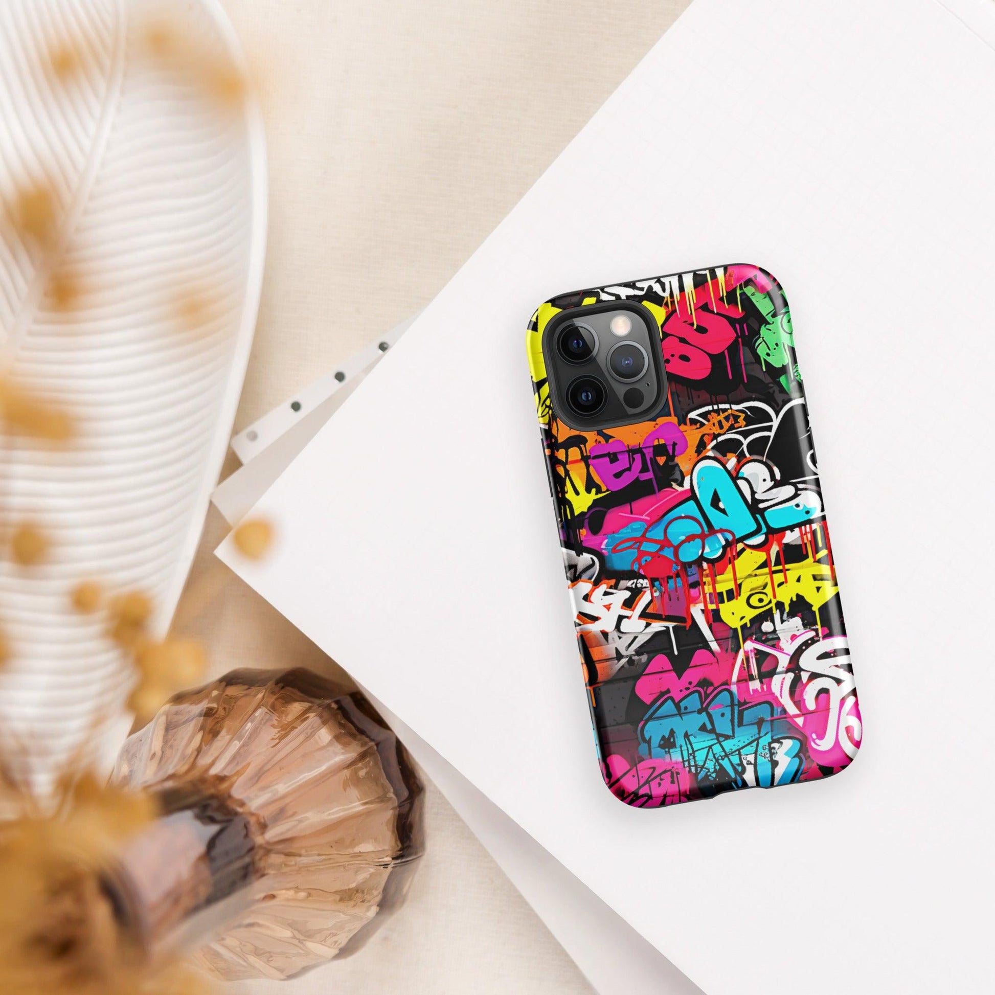 Hardcase iPhone® Handyhülle "Graffiti" - Artexio