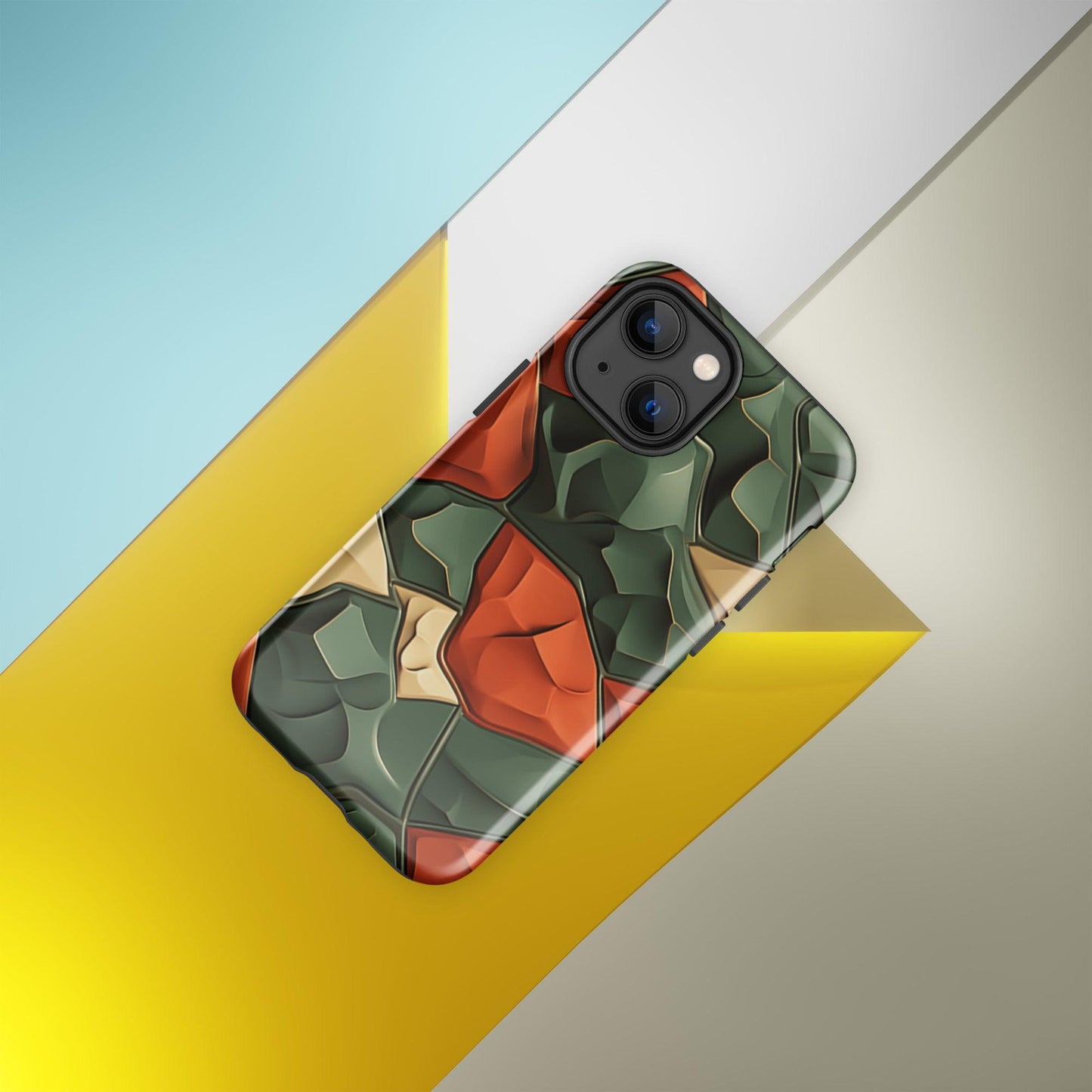 Hardcase iPhone® Handyhülle "Terra Mosaic" - Artexio