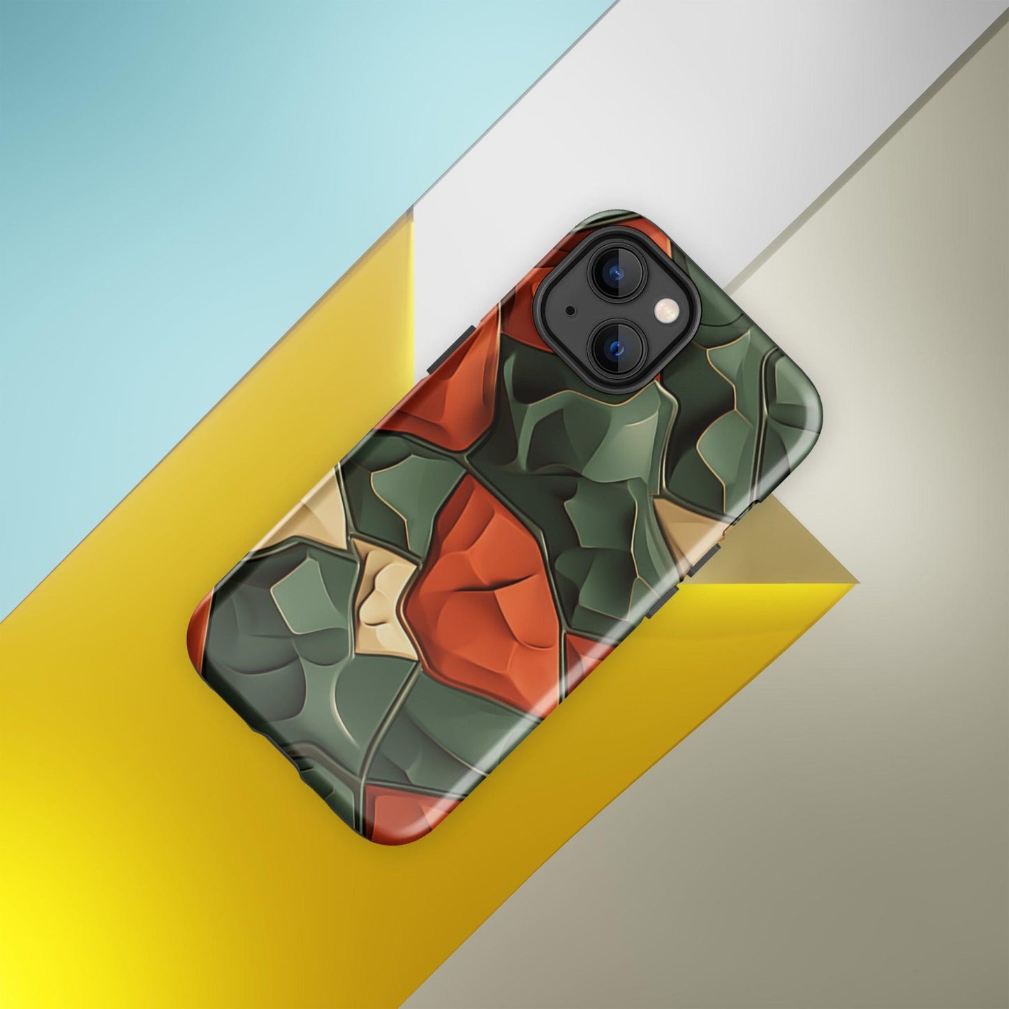 Hardcase iPhone® Handyhülle "Terra Mosaic" - Artexio