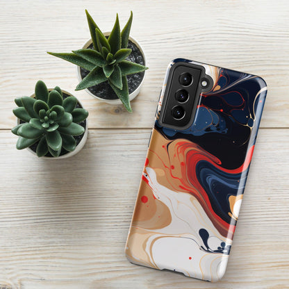 Hardcase Samsung® - Hülle "Color Swirl" - Artexio