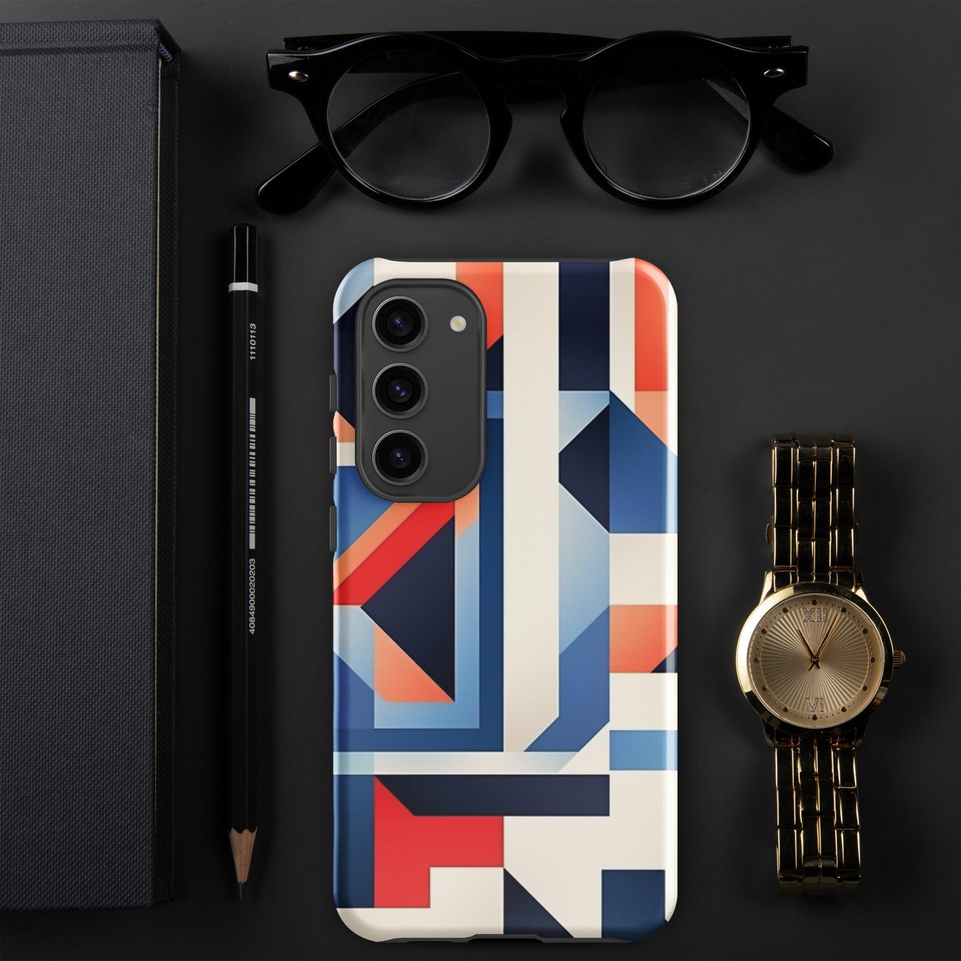 Hardcase Samsung® - Hülle "Geometric Pulse" - Artexio