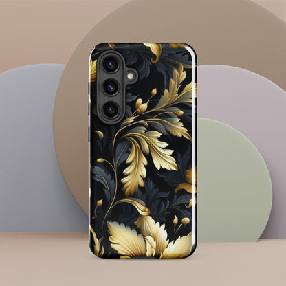 Hardcase Samsung® - Hülle "Golden Flora" - Artexio