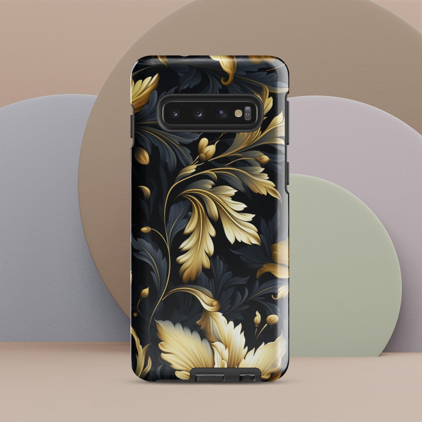 Hardcase Samsung® - Hülle "Golden Flora" - Artexio