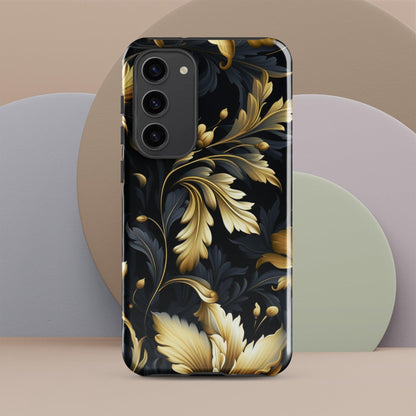 Hardcase Samsung® - Hülle "Golden Flora" - Artexio