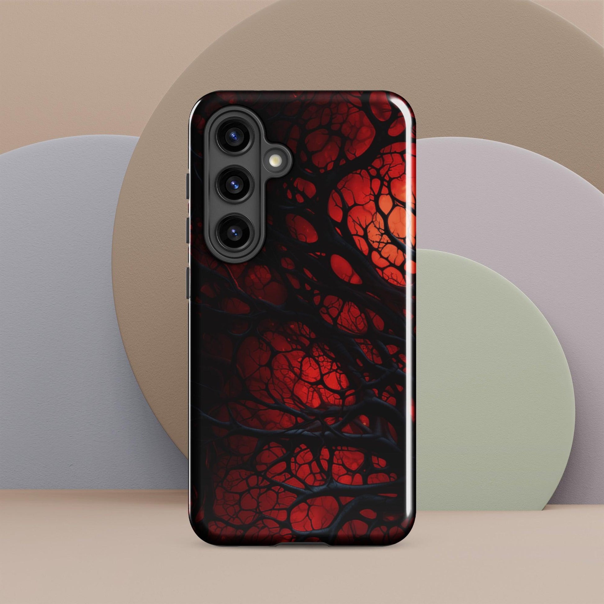 Hardcase Samsung® - Hülle "Inferno of Shadows" - Artexio