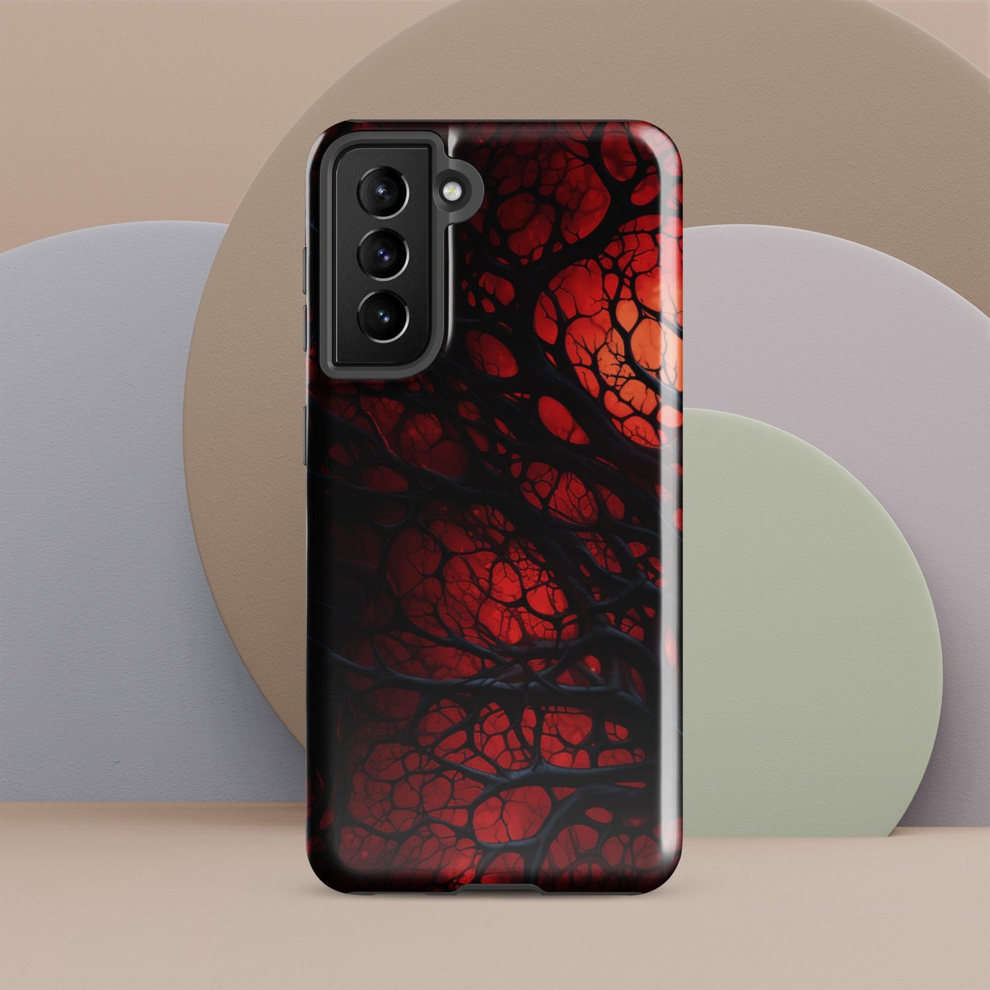 Hardcase Samsung® - Hülle "Inferno of Shadows" - Artexio