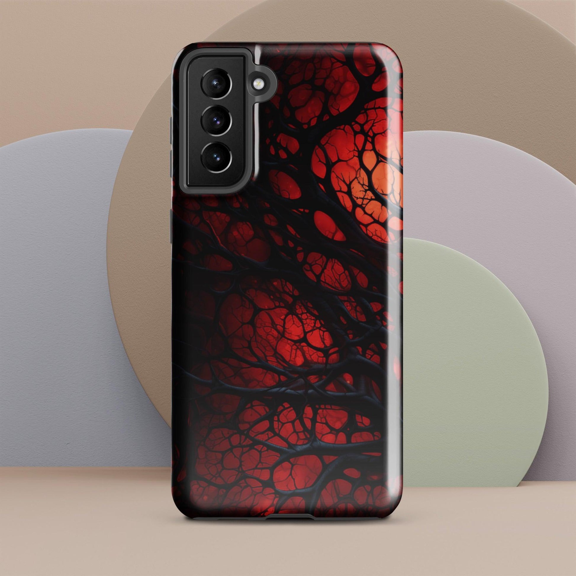 Hardcase Samsung® - Hülle "Inferno of Shadows" - Artexio