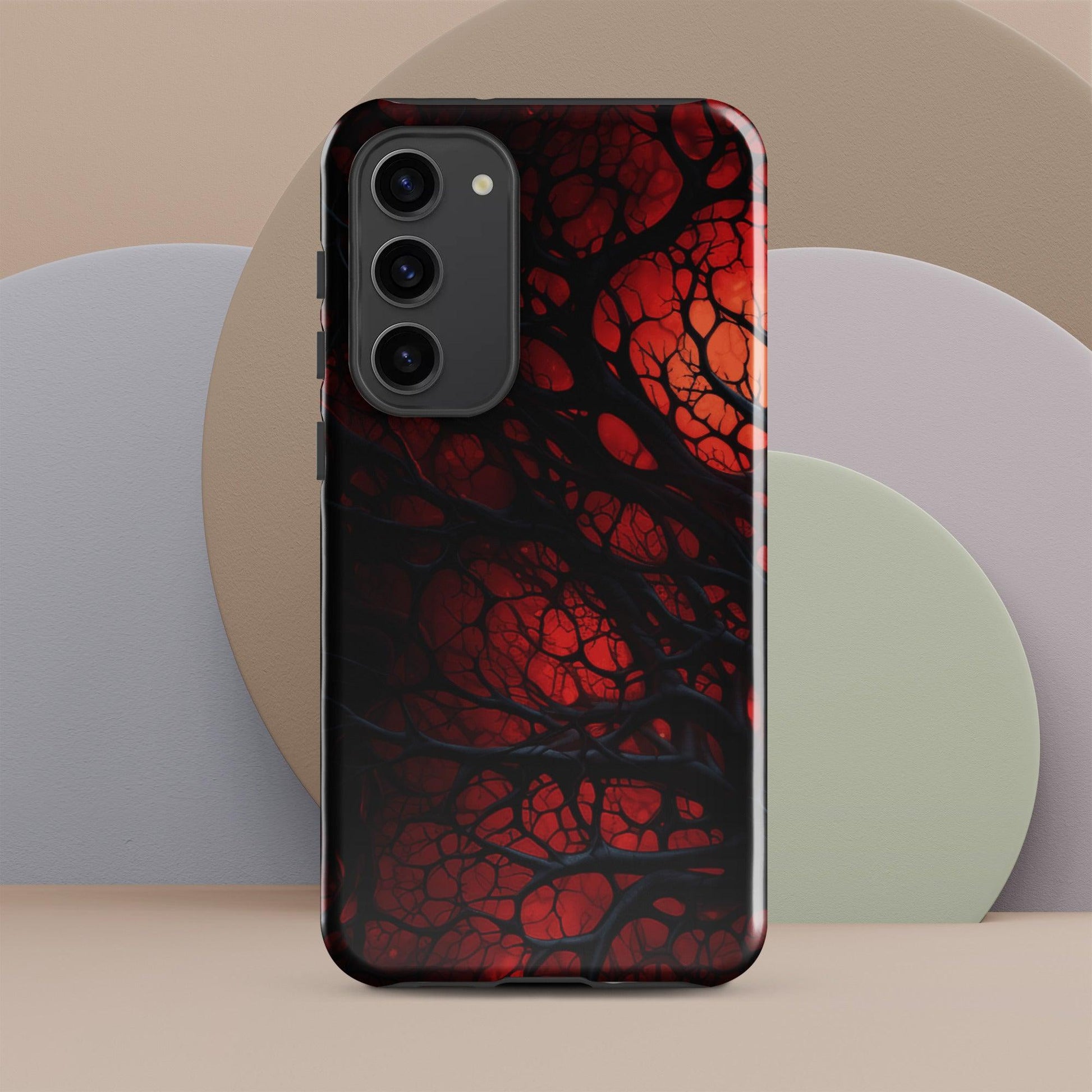 Hardcase Samsung® - Hülle "Inferno of Shadows" - Artexio