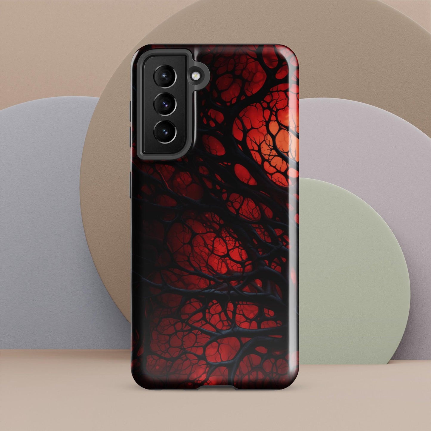 Hardcase Samsung® - Hülle "Inferno of Shadows" - Artexio