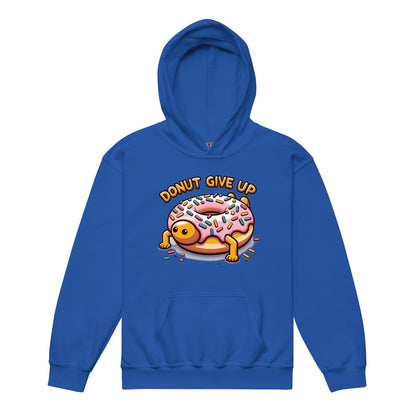 Heavy Blend Hoodie für Jugendliche "Donut give up" - Artexio