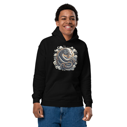 Heavy Blend Hoodie für Jugendliche "Drache" - Artexio