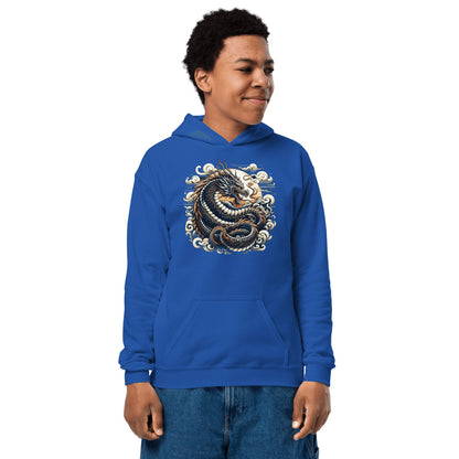 Heavy Blend Hoodie für Jugendliche "Drache" - Artexio