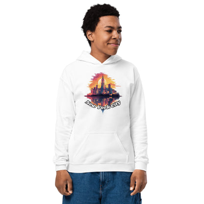 Heavy Blend Hoodie für Jugendliche "New York City" - Artexio