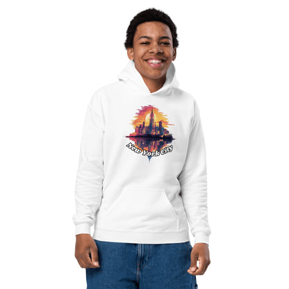 Heavy Blend Hoodie für Jugendliche "New York City" - Artexio