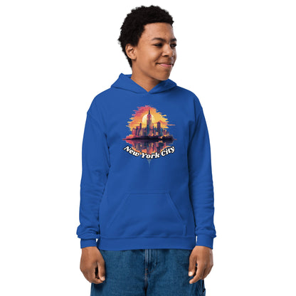 Heavy Blend Hoodie für Jugendliche "New York City" - Artexio