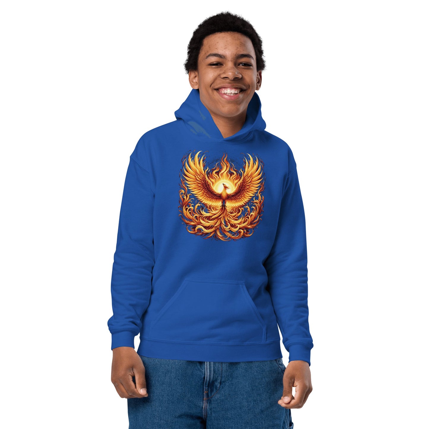 Heavy Blend Hoodie für Jugendliche "Phoenix" - Artexio