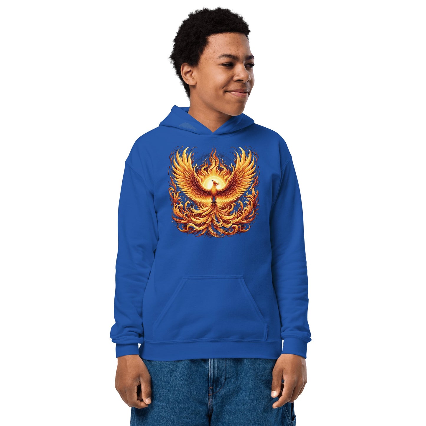 Heavy Blend Hoodie für Jugendliche "Phoenix" - Artexio