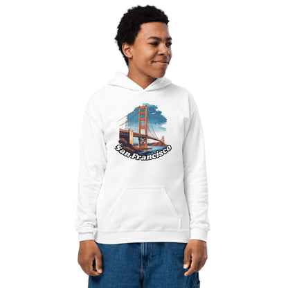 Heavy Blend Hoodie für Jugendliche "San Francisco" - Artexio