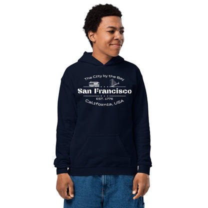 Heavy Blend Hoodie für Jugendliche "San Francisco" - Artexio