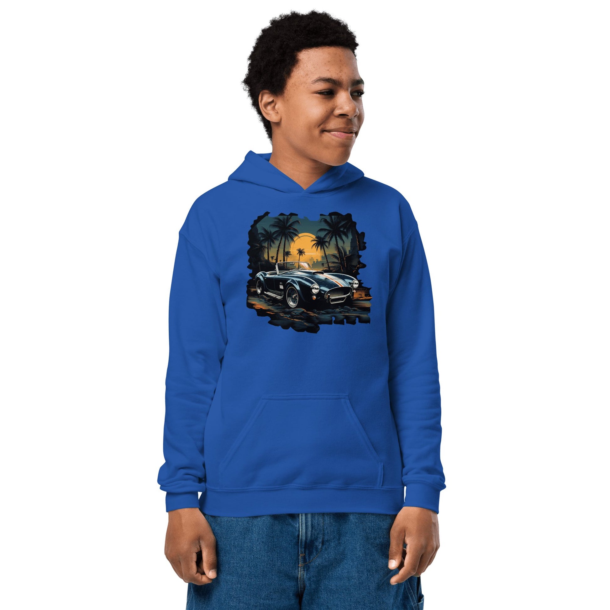 Heavy Blend Hoodie für Jugendliche "Shelby Cobra" - Artexio