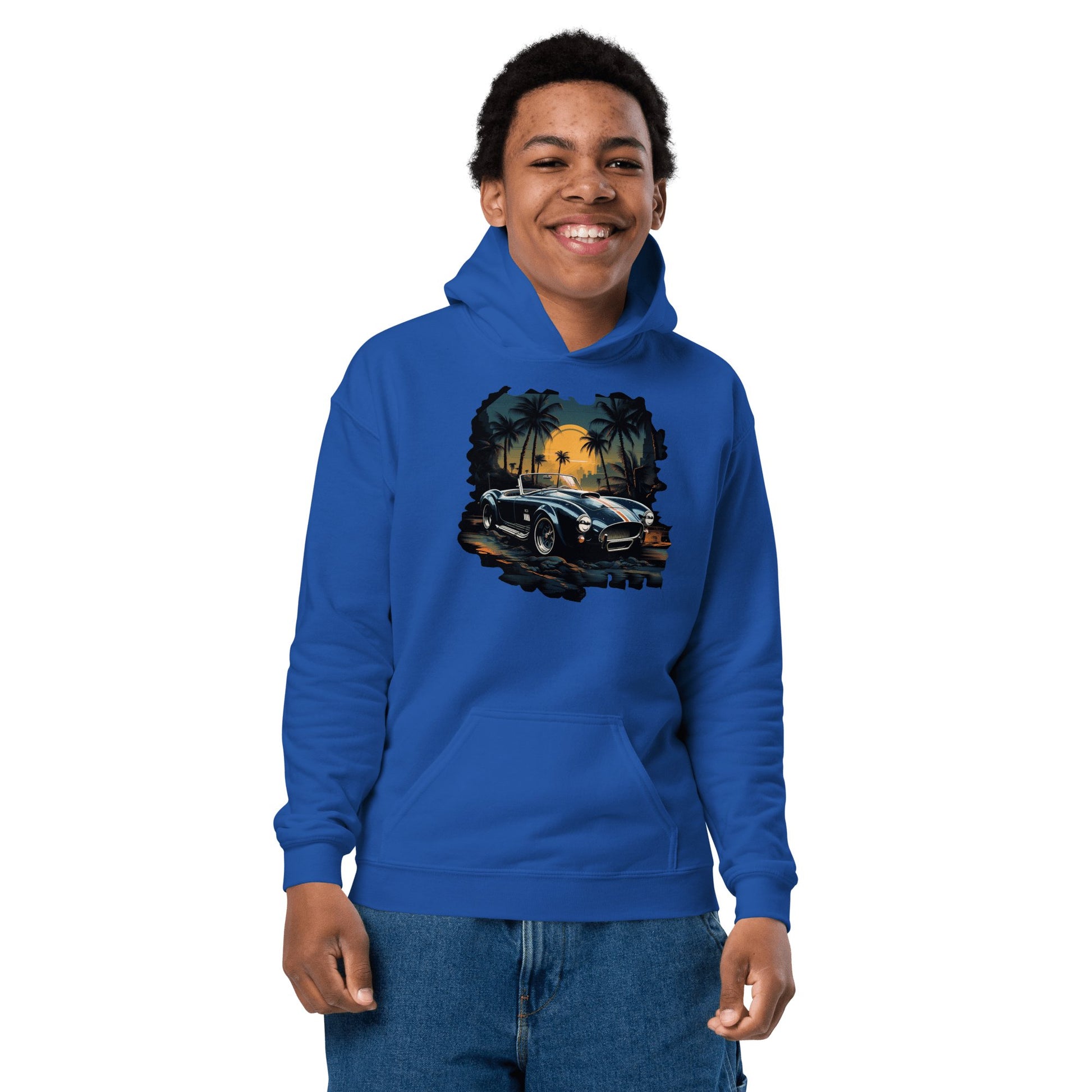 Heavy Blend Hoodie für Jugendliche "Shelby Cobra" - Artexio