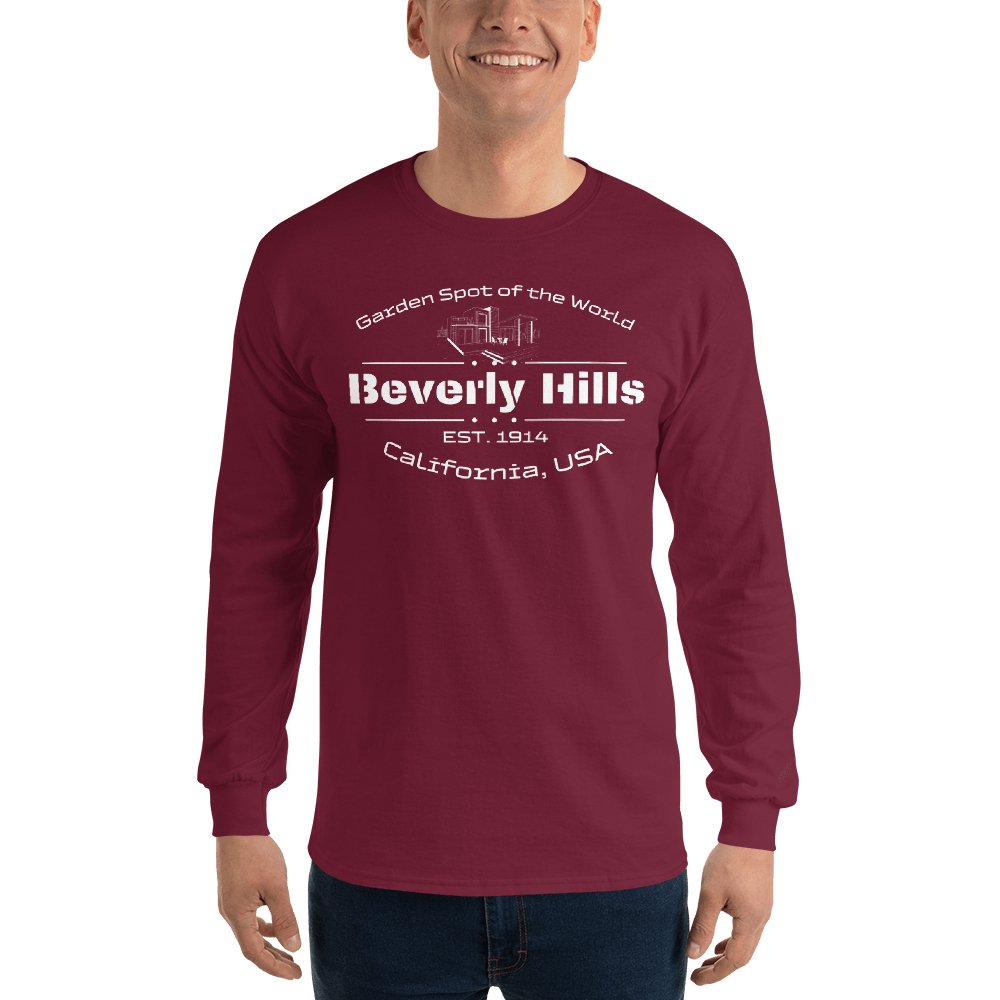 Herren Langarmshirt "Beverly Hills" - Artexio