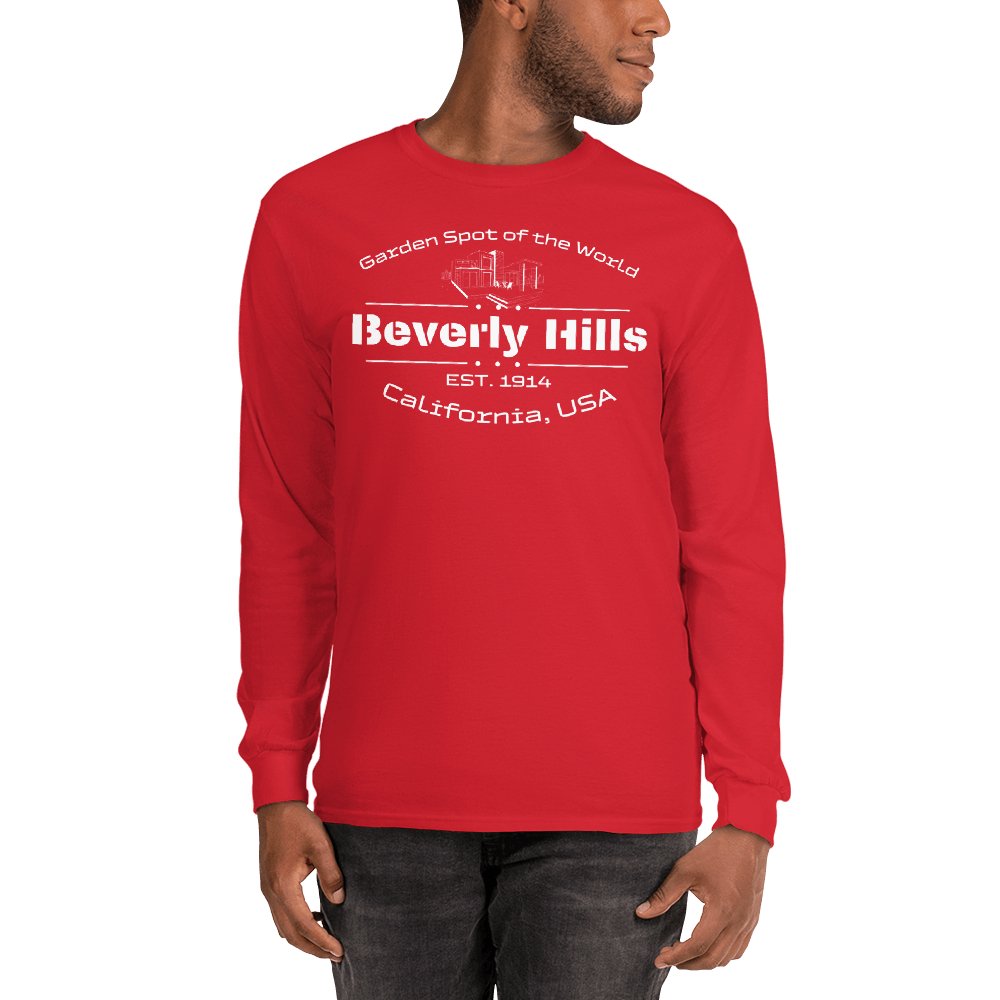 Herren Langarmshirt "Beverly Hills" - Artexio