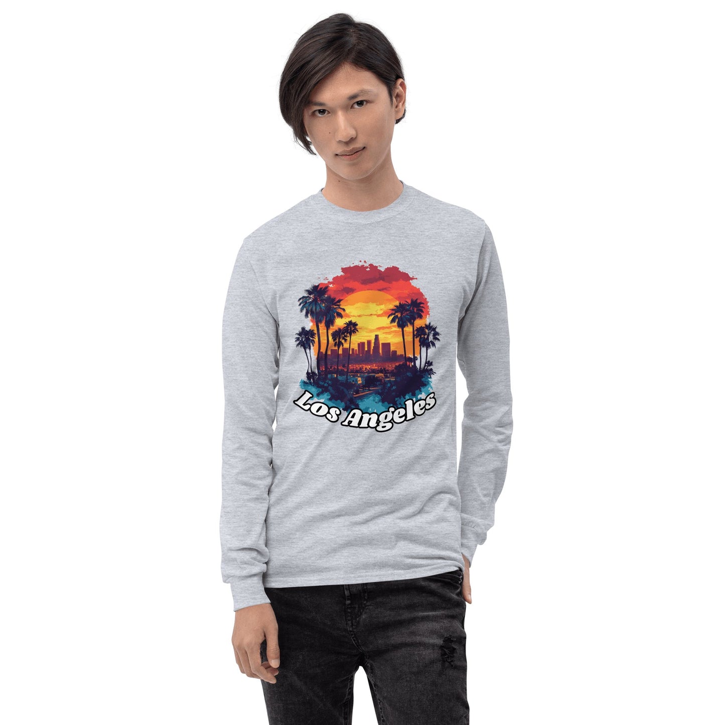 Herren Langarmshirt "Los Angeles" - Artexio