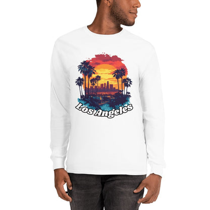 Herren Langarmshirt "Los Angeles" - Artexio