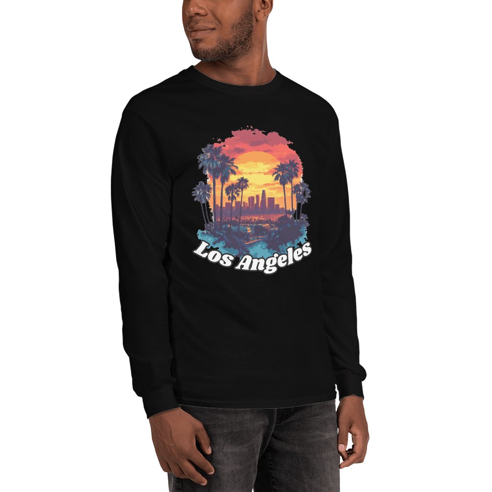 Herren Langarmshirt "Los Angeles" - Artexio