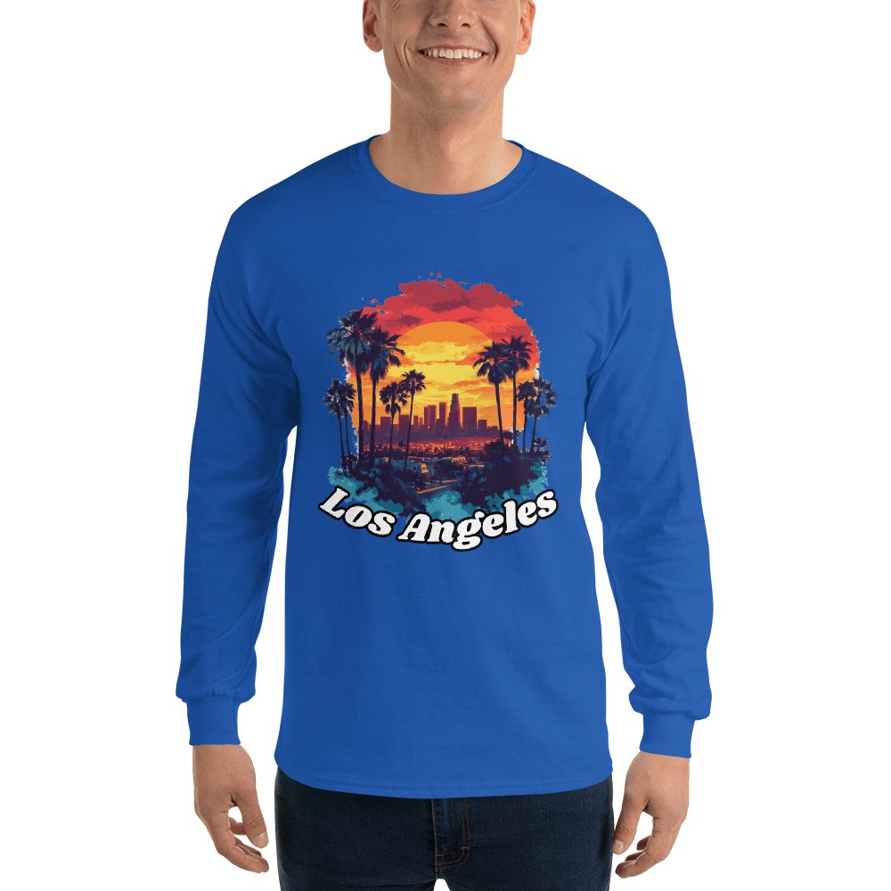 Herren Langarmshirt "Los Angeles" - Artexio