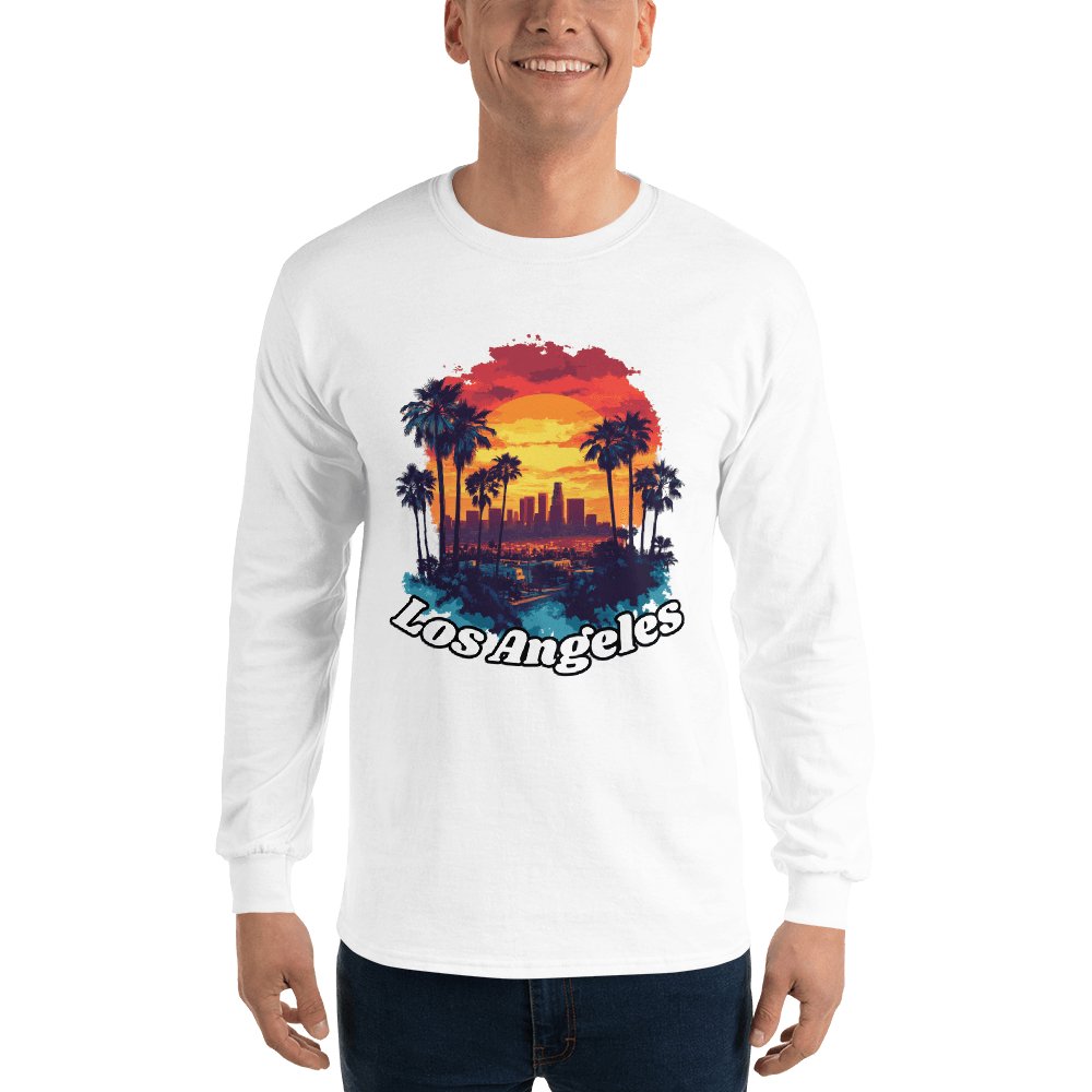 Herren Langarmshirt "Los Angeles" - Artexio