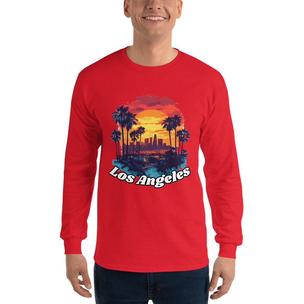 Herren Langarmshirt "Los Angeles" - Artexio