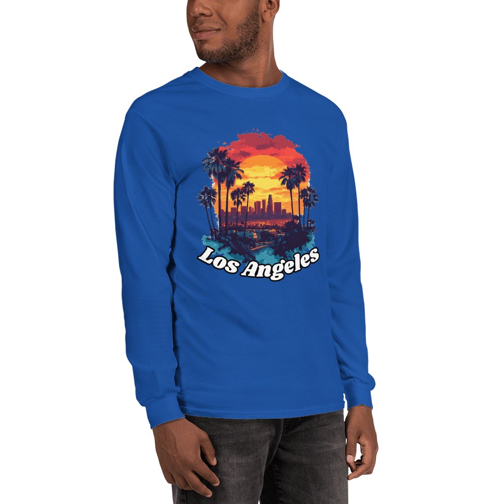 Herren Langarmshirt "Los Angeles" - Artexio