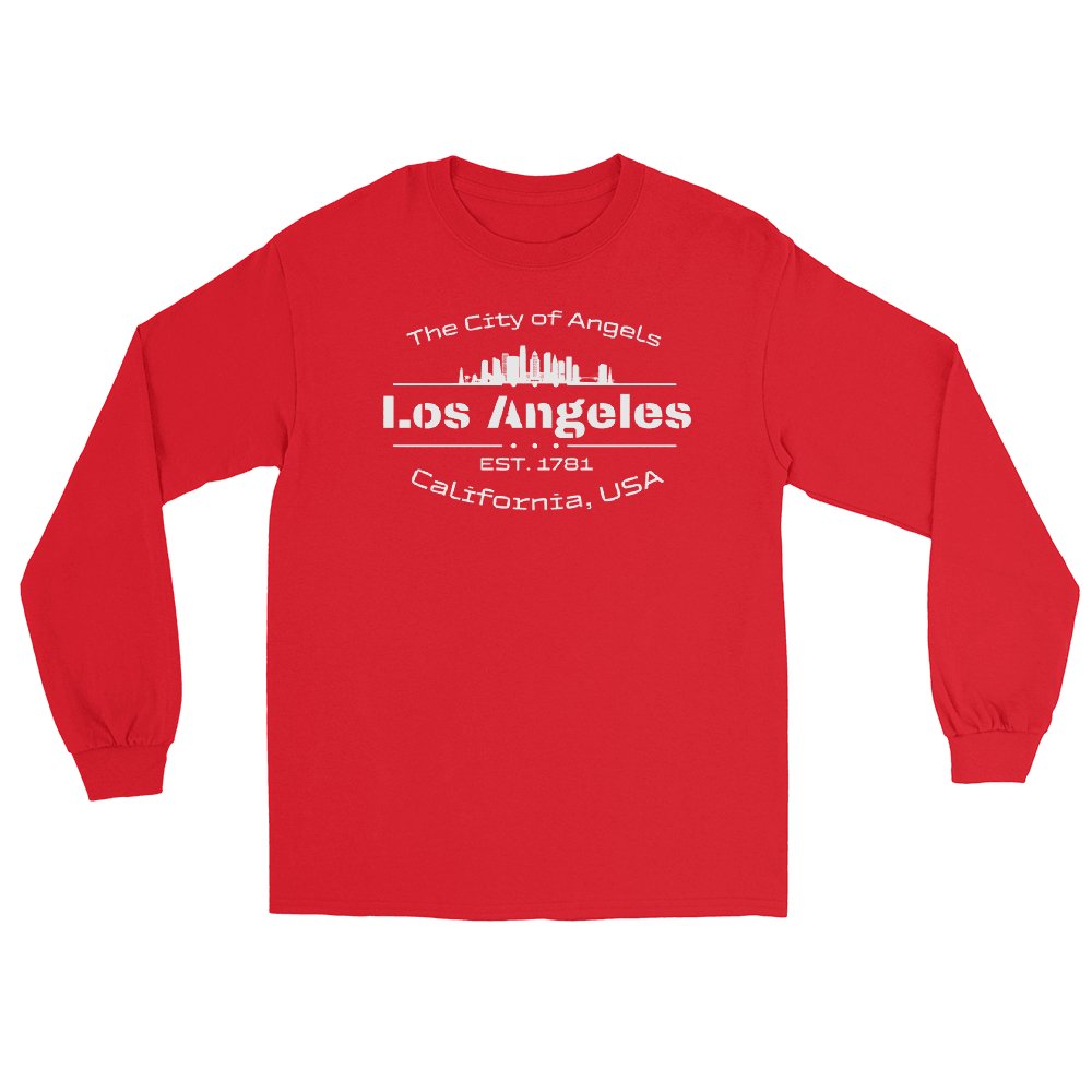 Herren Langarmshirt "Los Angeles" - Artexio