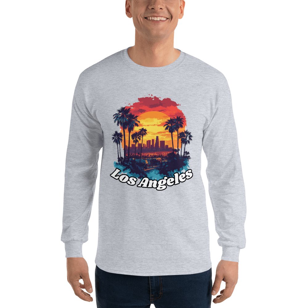 Herren Langarmshirt "Los Angeles" - Artexio