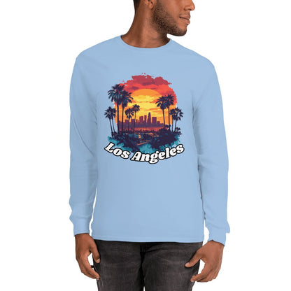 Herren Langarmshirt "Los Angeles" - Artexio