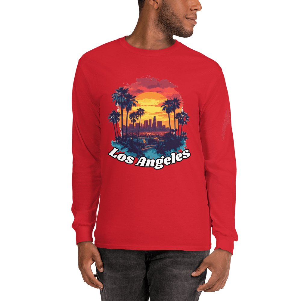 Herren Langarmshirt "Los Angeles" - Artexio