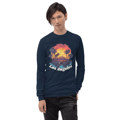 Herren Langarmshirt "Los Angeles" - Artexio