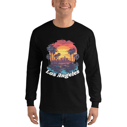 Herren Langarmshirt "Los Angeles" - Artexio