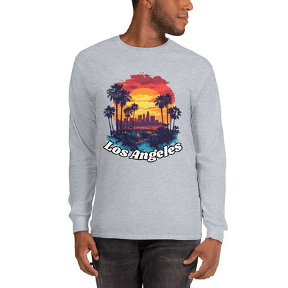 Herren Langarmshirt "Los Angeles" - Artexio